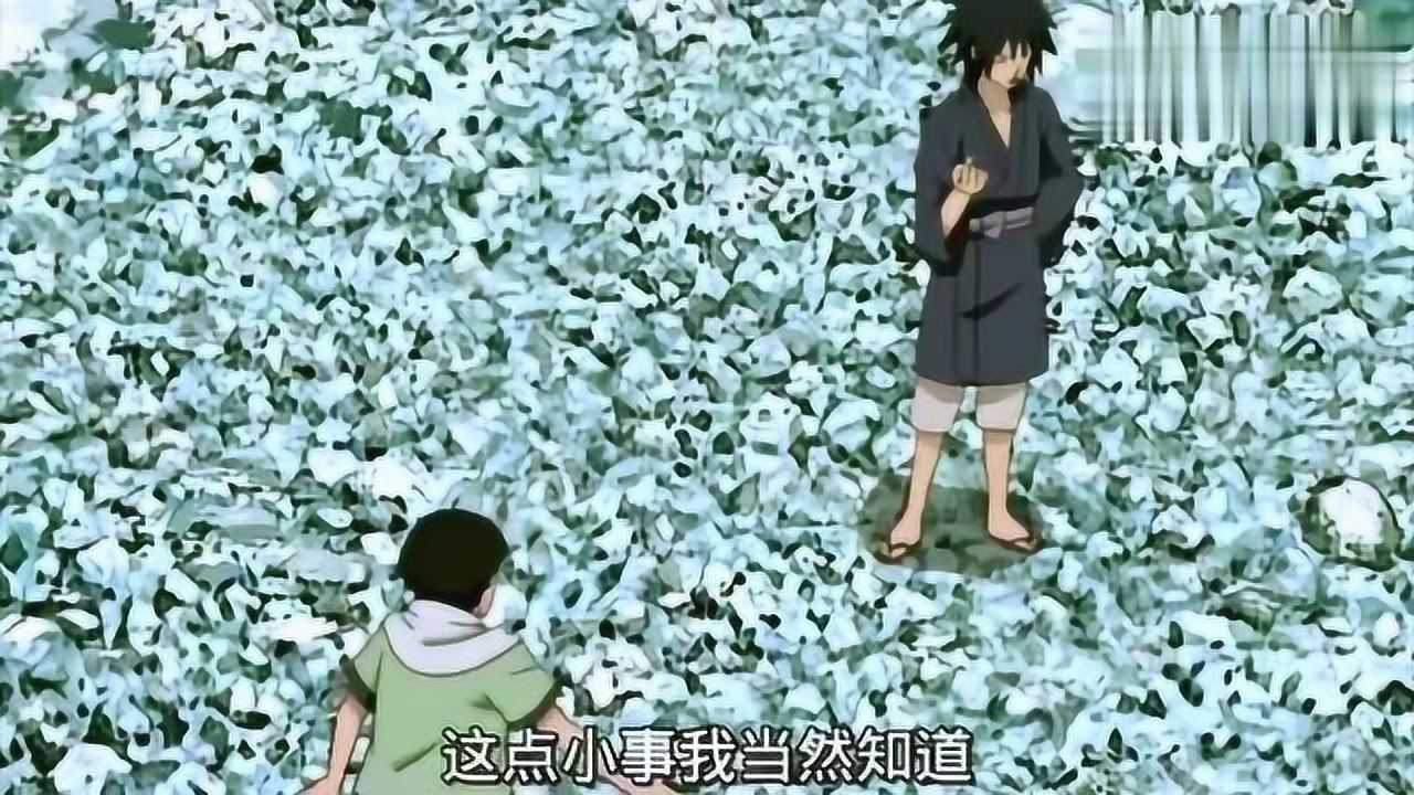 初代柱间与宇智波斑的初遇,柱间教斑爷玩打水漂!_腾讯视频