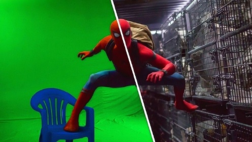 特效前好莱坞电影有何不同对着绿幕蜘蛛侠演技炸裂网友帅炸
