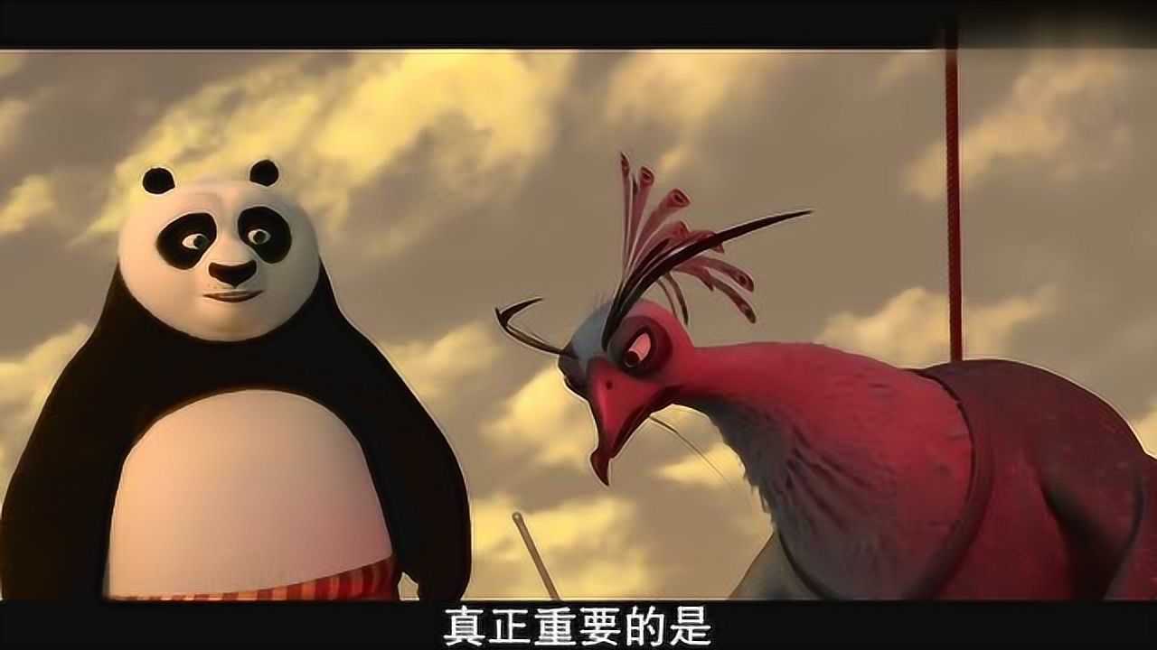 功夫熊猫2:神龙大侠阿宝好言相劝,沈王爷穷途末路不回头