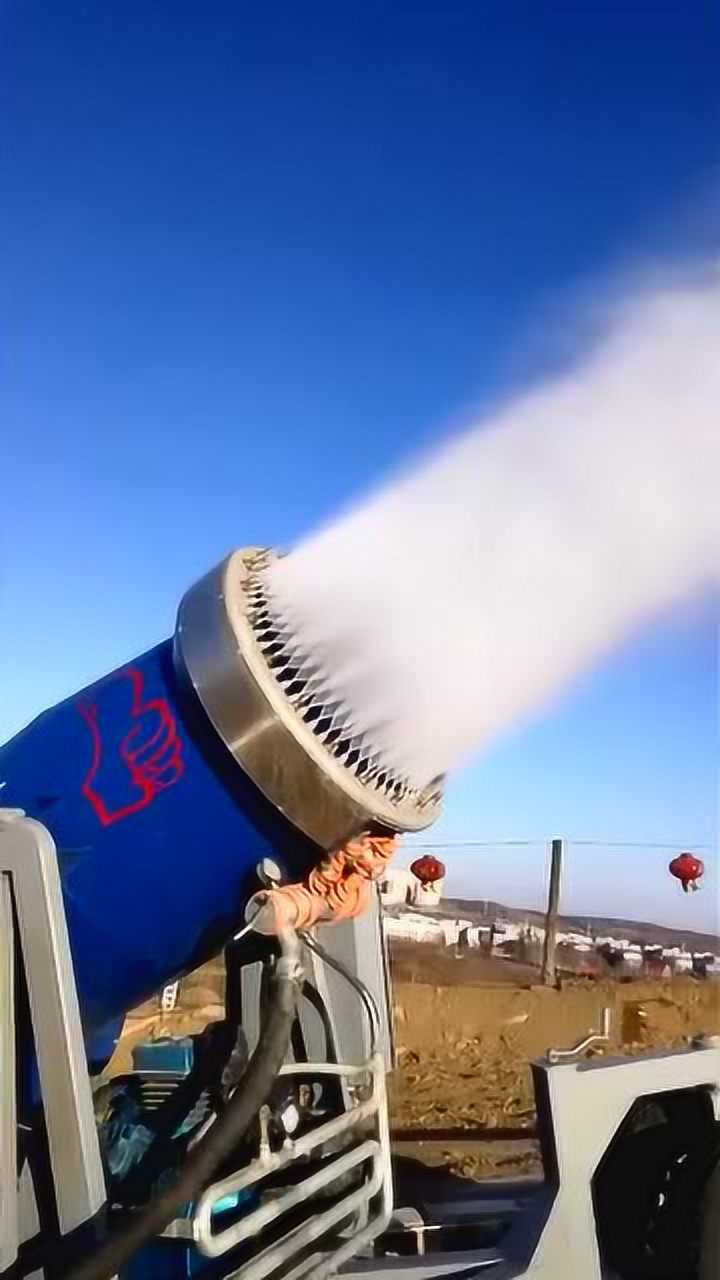 人工降雪竟然是这样操作的真涨见识