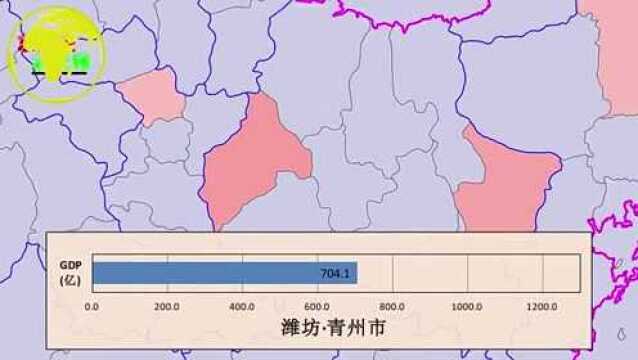 山东最“富”的20个县(县级市)分布,猜猜山东省哪个县最富