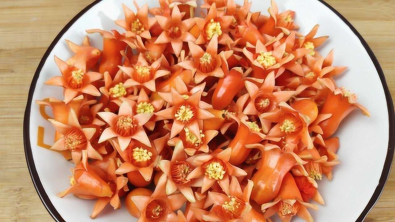 石榴花你吃过吗?拿来做菜吃,美容养颜,身体更健康!