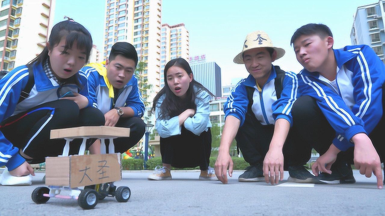 黑水国影视幕后制作花絮,大圣制作磁悬浮越野车,真厉害