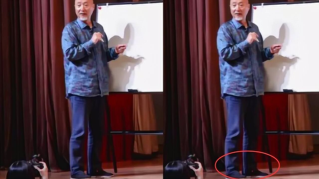 65岁陈佩斯近照曝光，胡子花白脚上的布鞋太接地气_腾讯视频