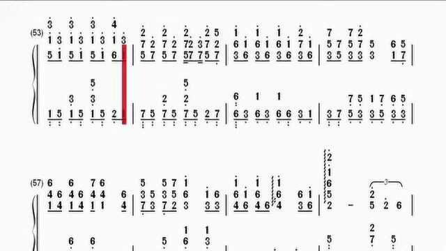 视听简谱《北京东路的日子》钢琴简谱弹奏版,南京外国语学校2010届高三(6)班学生自编自演的原创毕业歌!