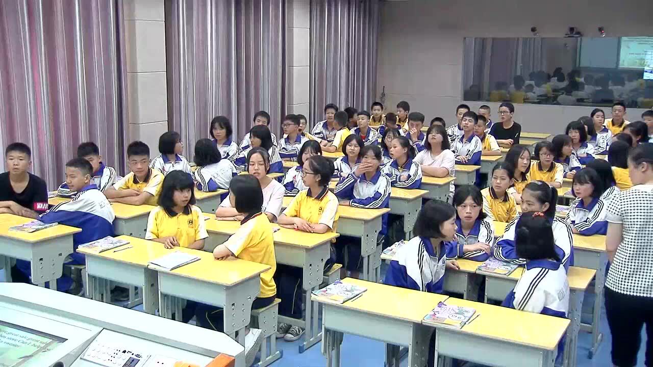 2019一师一优课一课一名师刘香梅英语课堂实录_高清