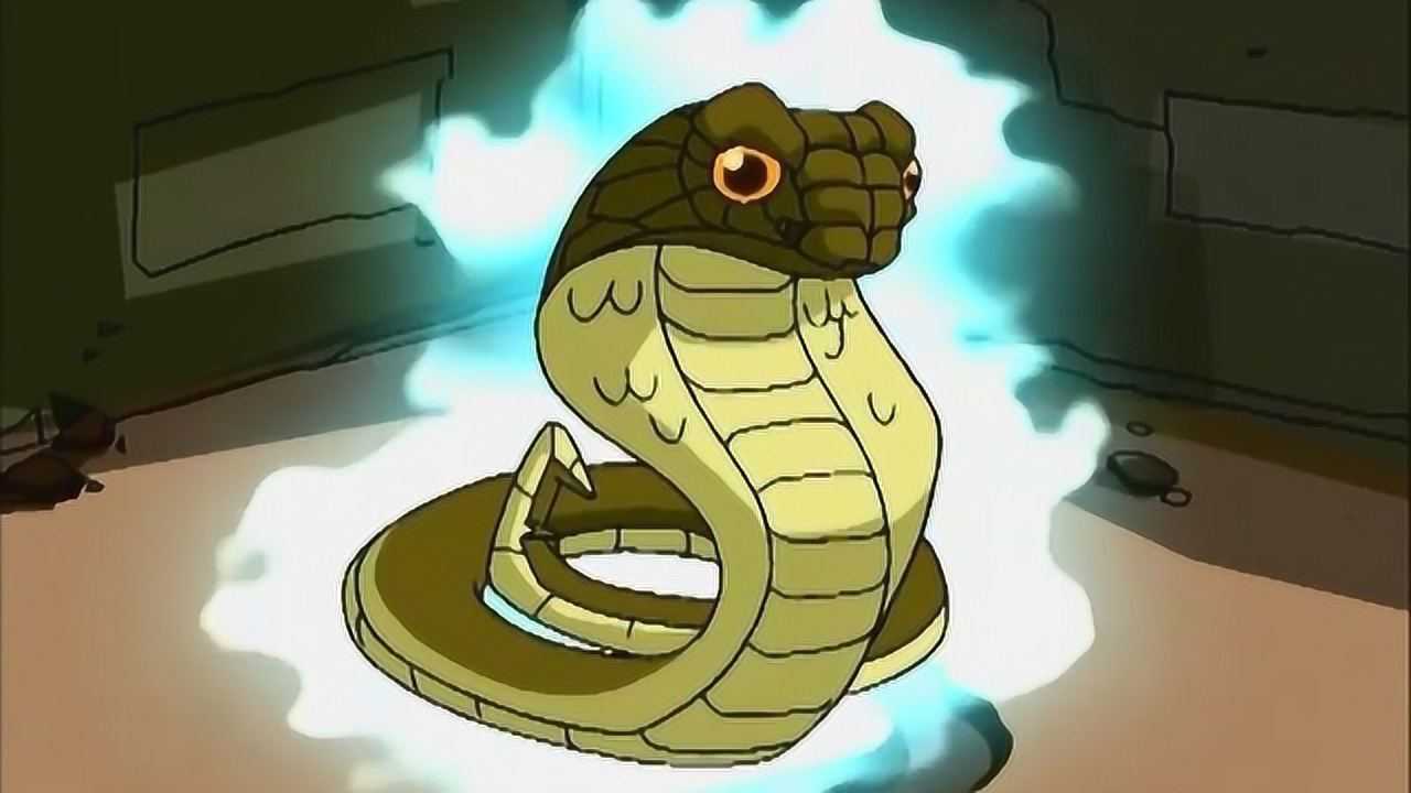 成龙历险记:小玉用眼睛催眠眼镜蛇,还释放了蛇符咒的隐身魔力