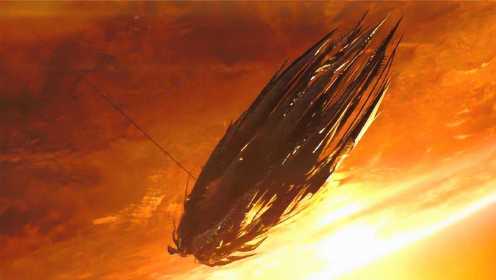 24世纪的外星战舰，利用黑洞穿越回百年前，大肆毁灭星球