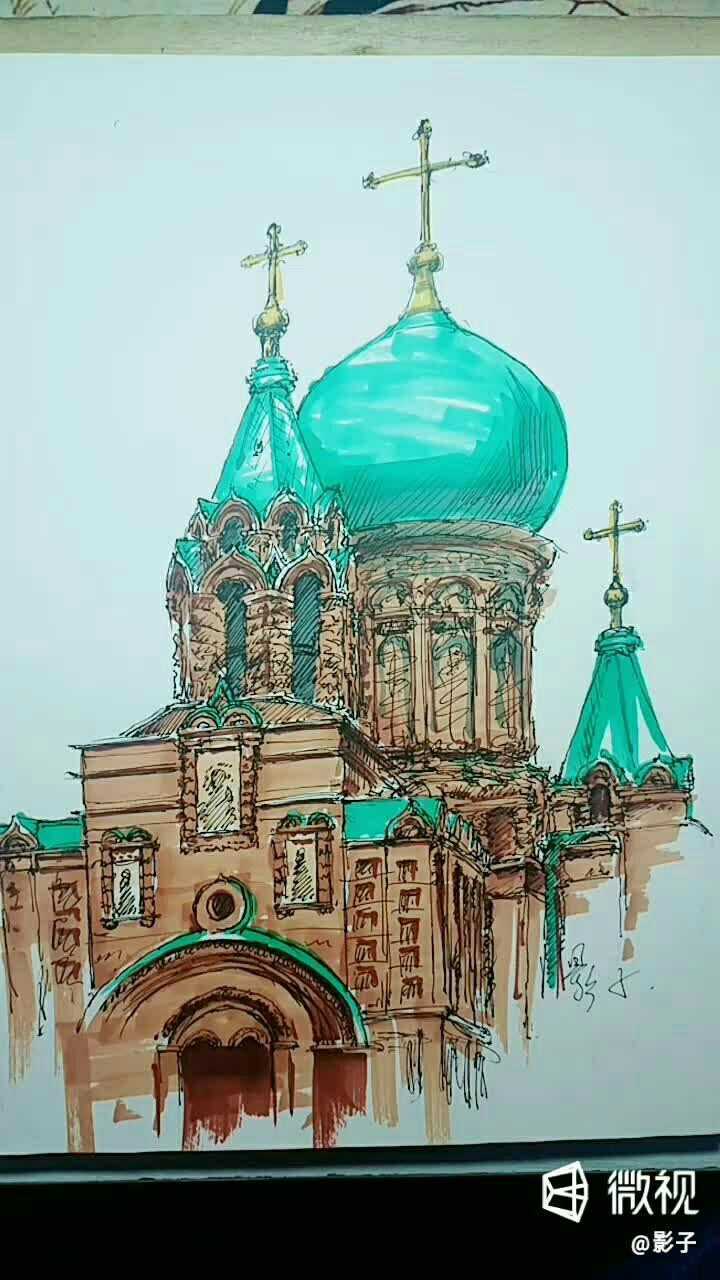 拜占庭式建筑杰作圣索菲亚大教堂