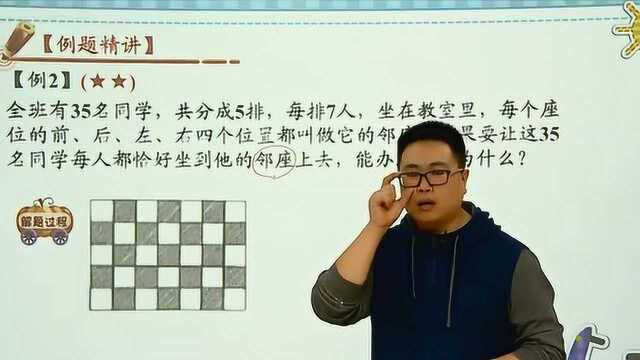 五年级数学奥数:小学奥数题棋盘中的数学,来学简单实用解题技巧