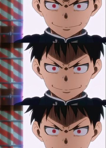 炎炎消防队:鲨鱼牙帅哥!