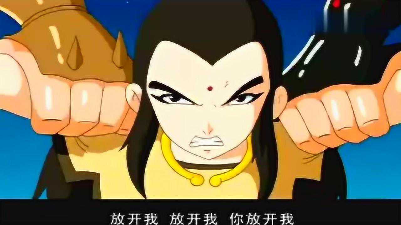 龙娃被猛兽斗士抓住凤娃担心结果被偷袭两人都被抓走了