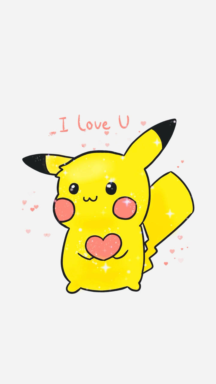 画可爱卡通比心