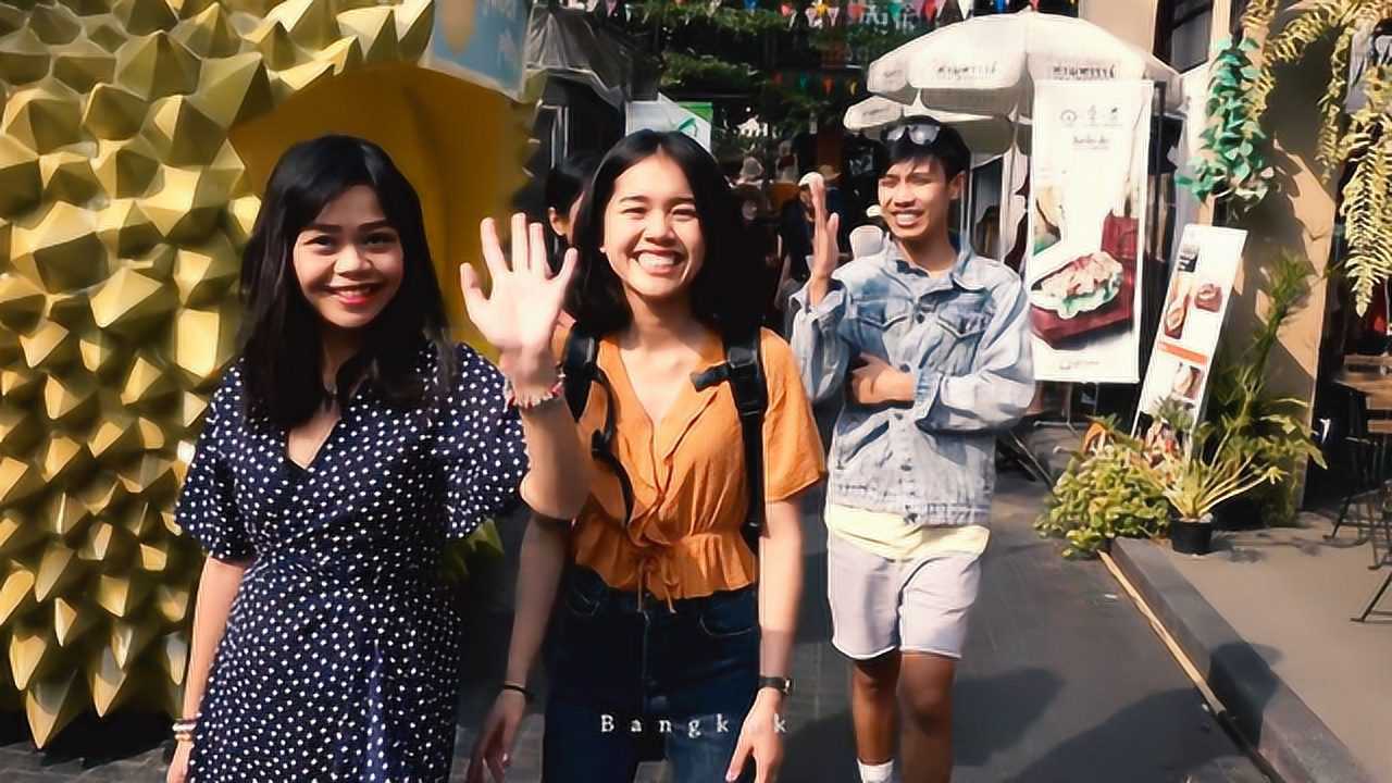 曼谷街头实拍,看真实的泰国,当地人生活的样子