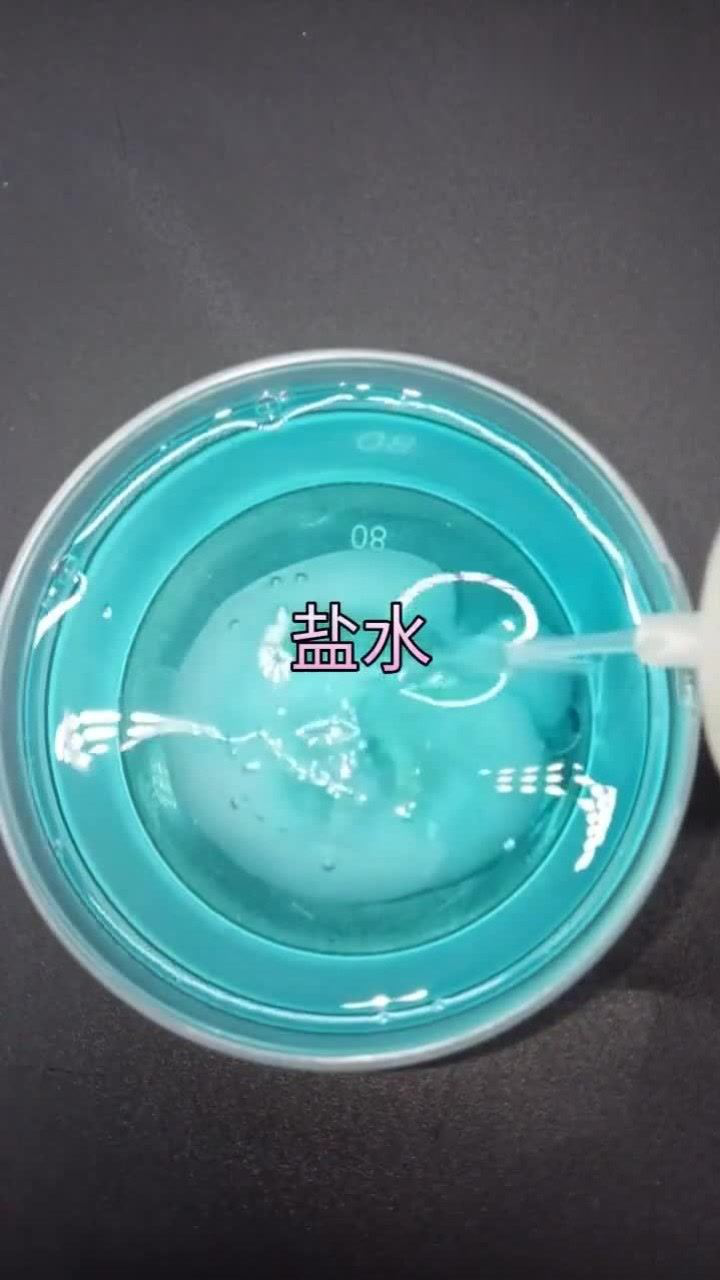 用洗洁精就能做水晶泥说实话我还真不知道怎么做
