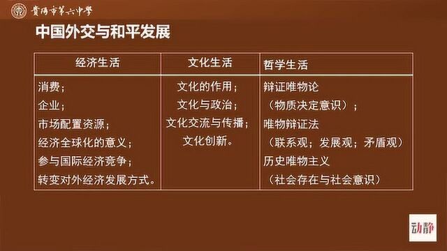 0330005高三文科政治中国外交与和平发展