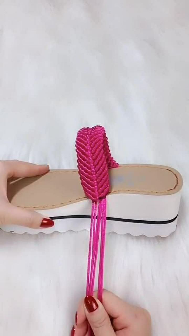 给大家讲解一下鞋带收尾阶段,很简单一学就会