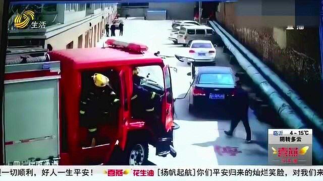 首张罚单!潍坊:私家车违法占用消防通道 被开“个人消防罚单”