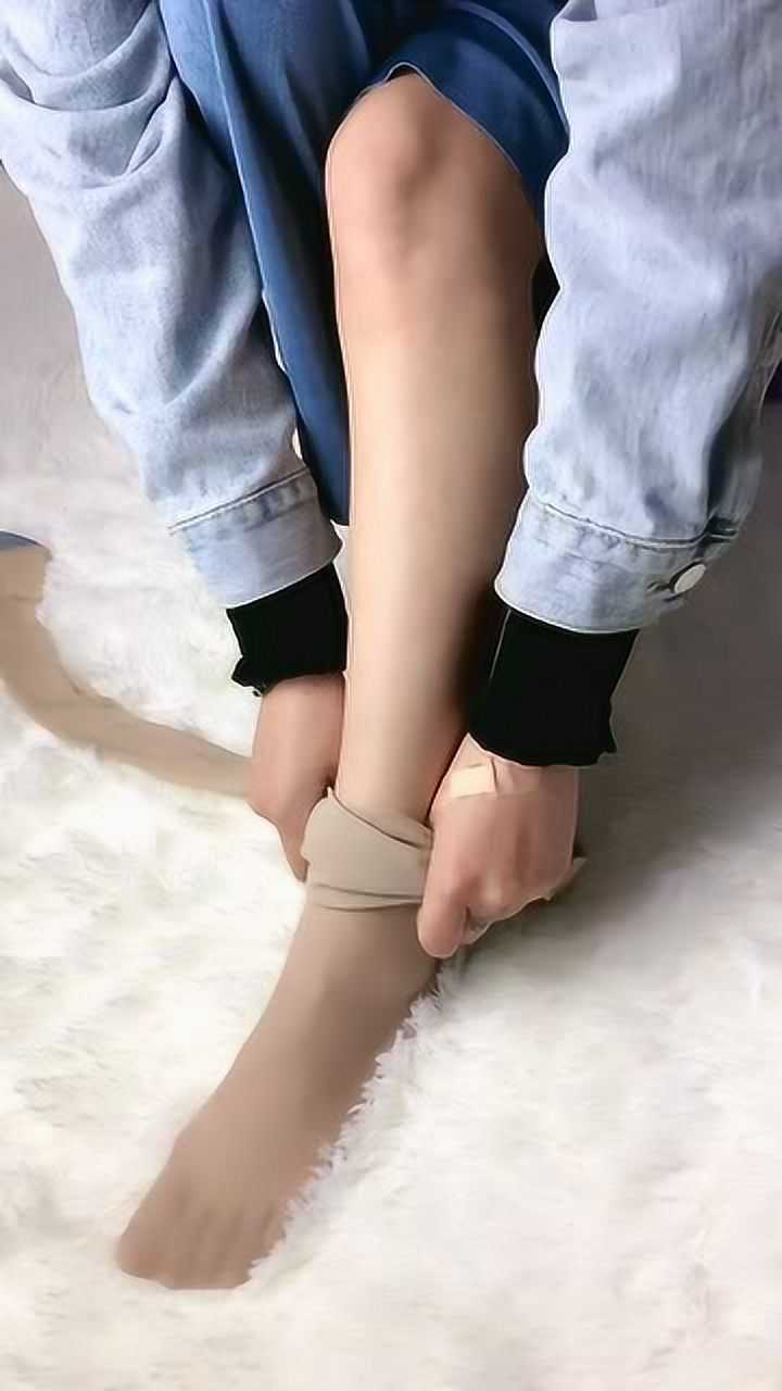 防脱丝的连脚袜,女生都喜欢穿
