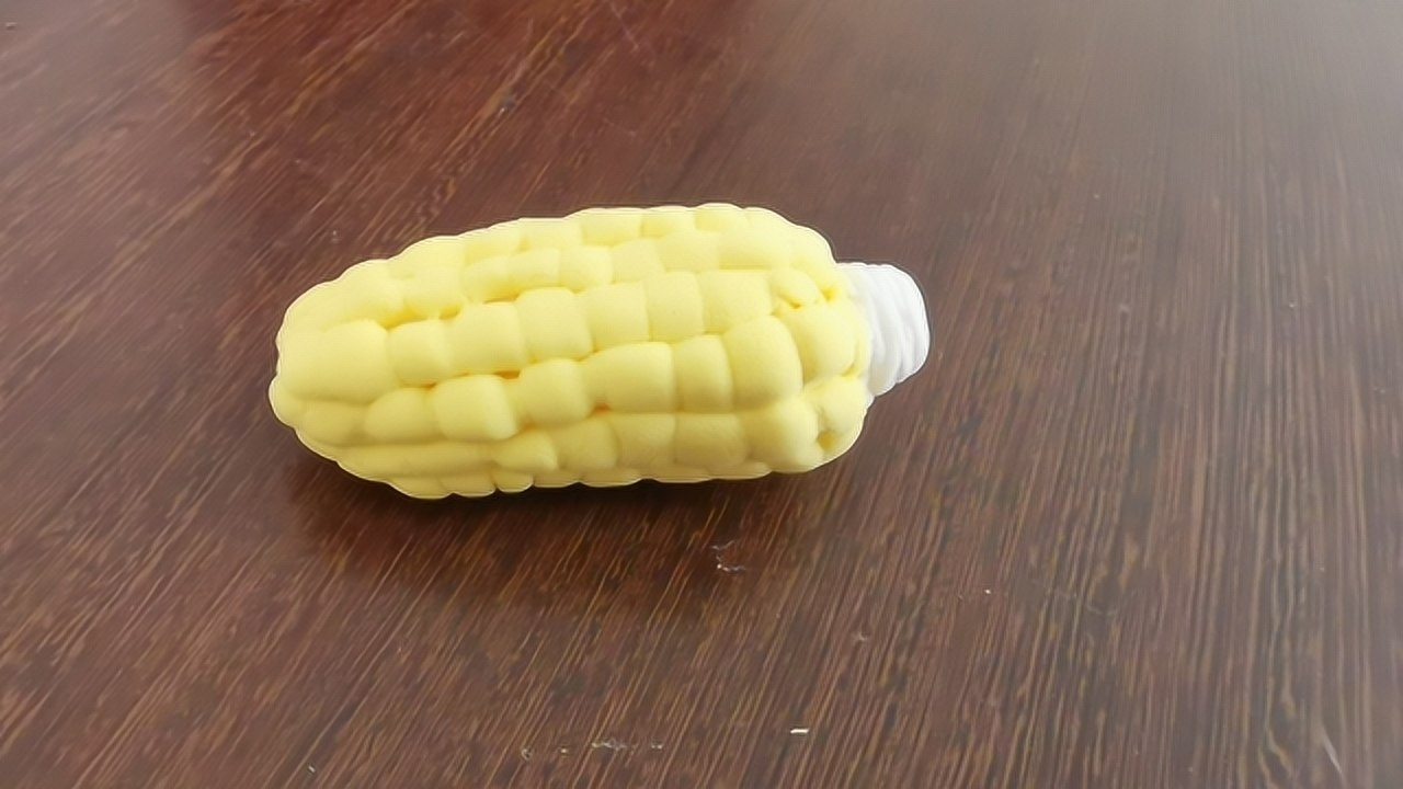 粘土金黄玉米diy橡皮泥制作玉米手工卡通玉米