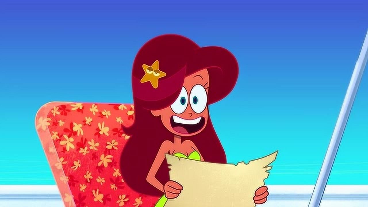 鲨鱼哥和美人鱼玛丽娜得救了最开心的就是鲨鱼哥