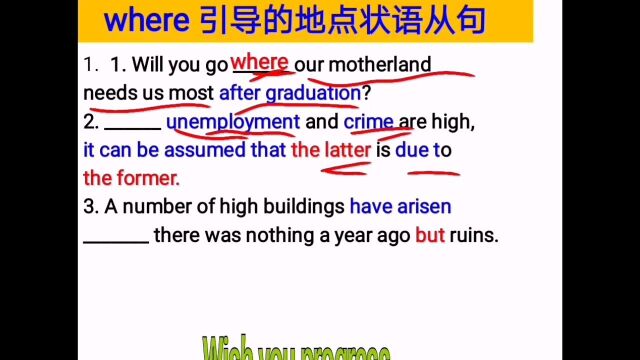 你只知道“where ”是“在哪里”的意思吗? 请跟我深入学习了解吧!