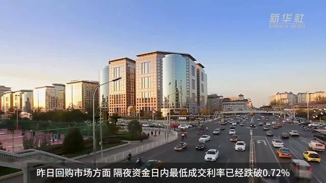 【中国财富报道】隔夜Shibor报价首破0.72%