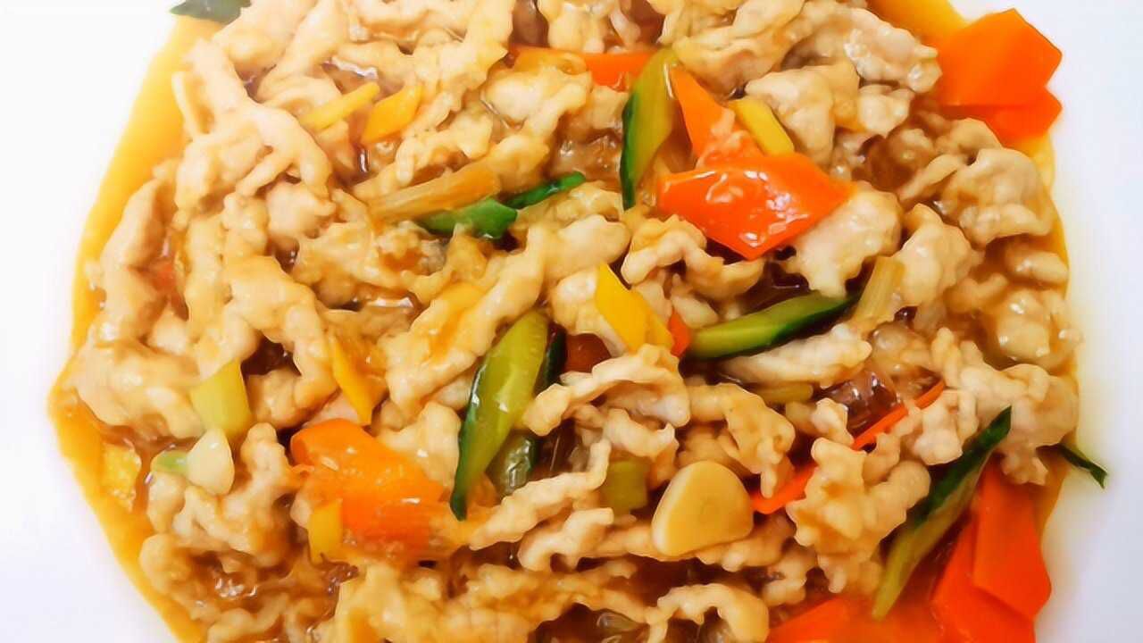 老东北分享溜肉片的老式做法肉片嫩滑入味不油腻