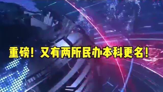 重磅!又有两所民办本科更名了! 湖北再添一所“新高校”