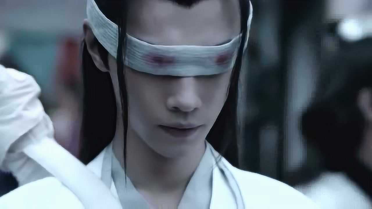 陈情令阿菁这个装瞎子的没想到遇到真瞎子碰到了温柔道长