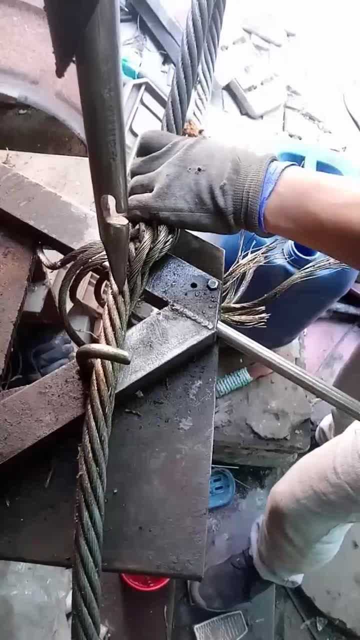 钢丝绳用这个方法插接永不松步有用的看看