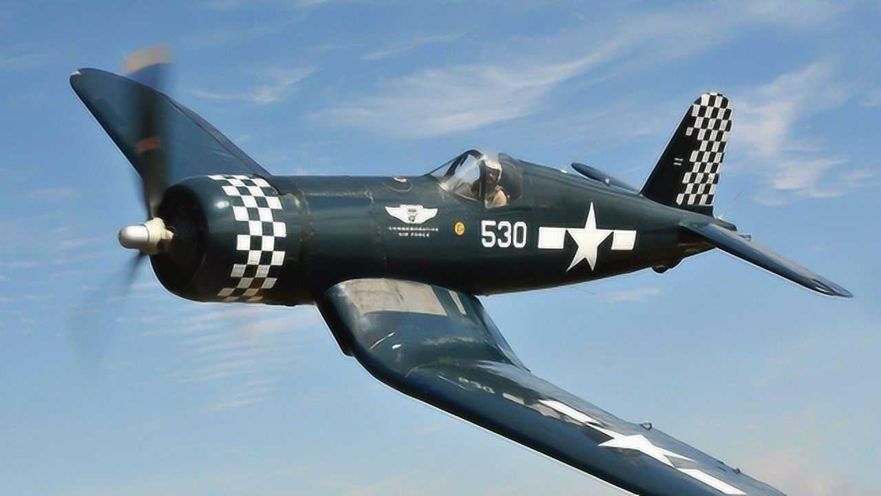 美国海航特立独行的飞机f4u海盗式战斗机堪称美军的马里亚纳甜
