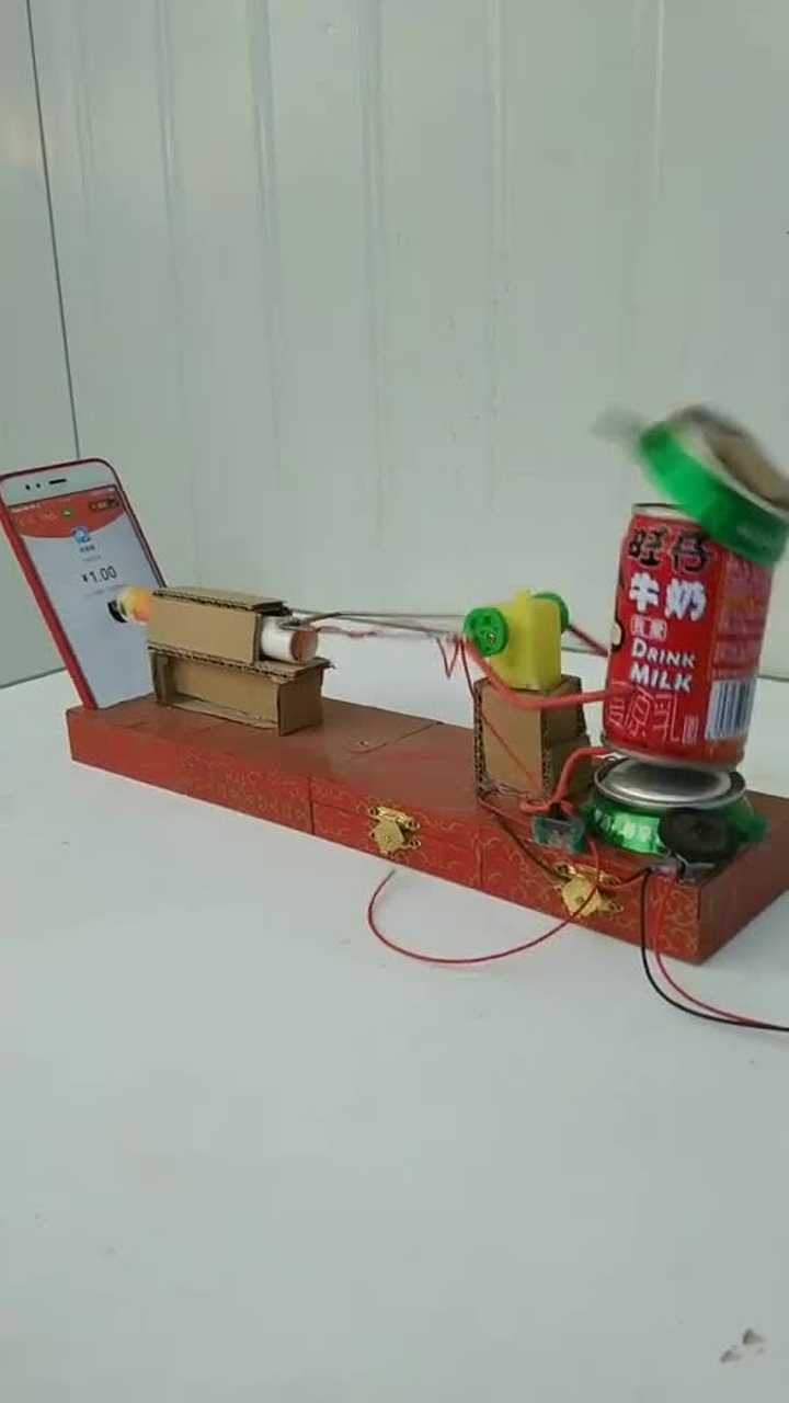 手工制作自制抢红包机器人