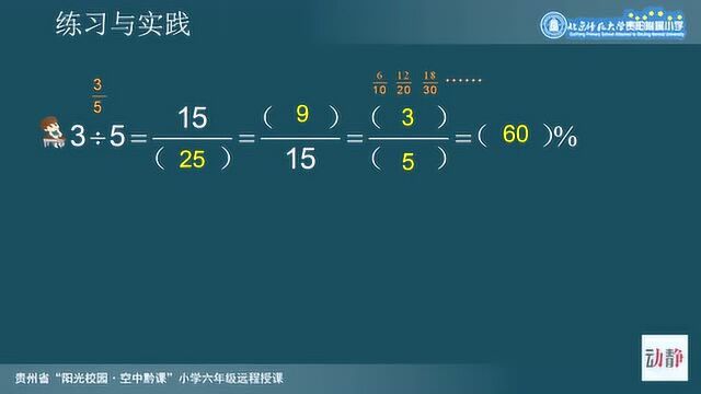 0508003六年级数学《分数、百分数的认识整理与复习》