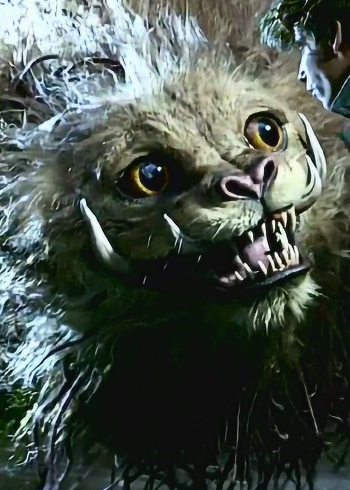 这是什么动物,虽然长得青面獠牙,但感觉还挺可爱_腾讯视频