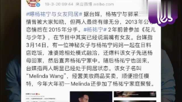 又一名“草”有主!杨佑宁无预警官宣当爸 微博晒与未婚妻合照