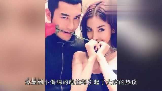 黄晓明儿子正脸照公开,小海绵颜值引热议,父母有无整容一目了然