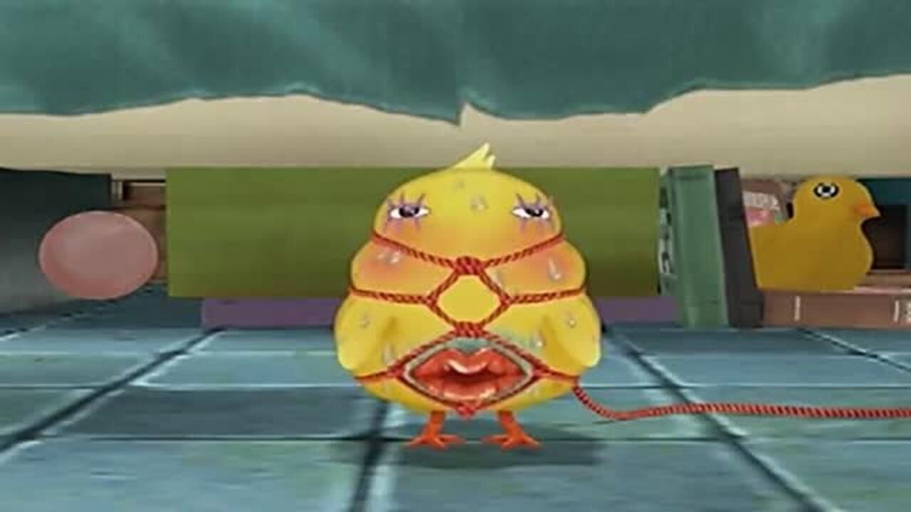 逃亡兔你们见过在马桶里钓鱼的流氓兔吗太会玩了