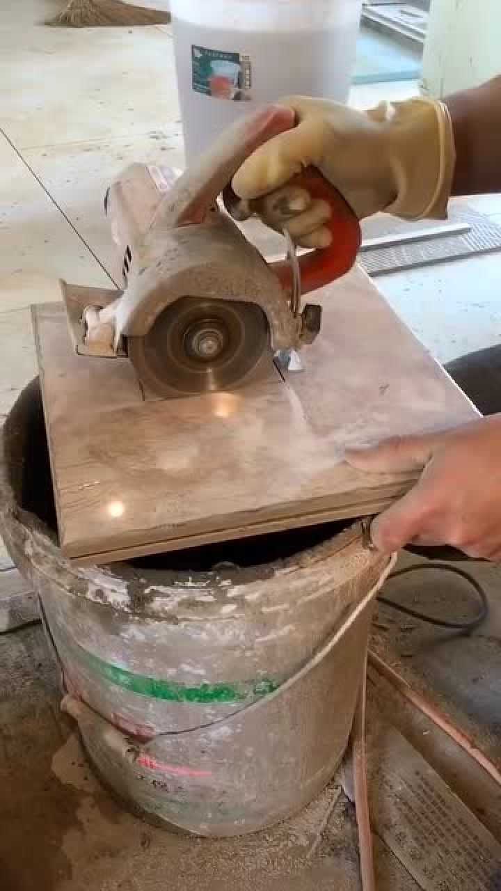 完美地漏的切割,真是零损耗!