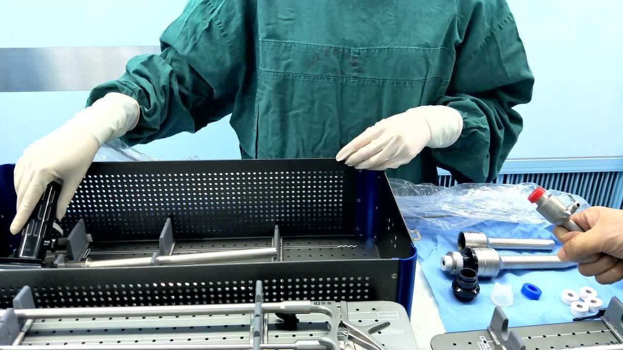 肌瘤旋切器的安装