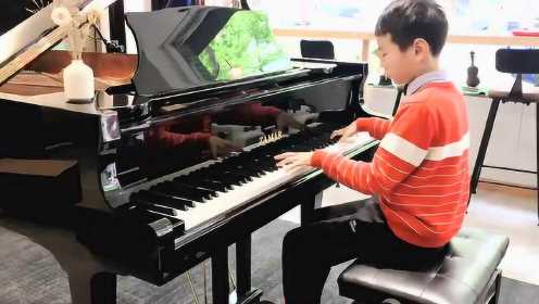小学五年级高难度钢琴翻弹东京食尸鬼主题曲《unravel》
