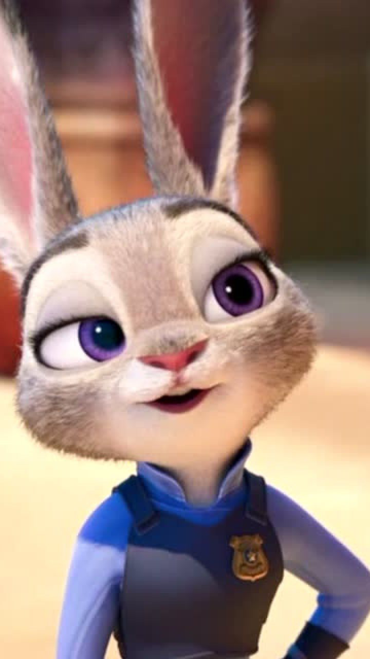 《疯狂动物城》"我长大要当一个兔子警官!"_腾讯视频