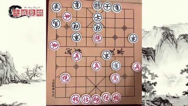 中国象棋:妙用车的布局,不管是配合炮,还是配合马