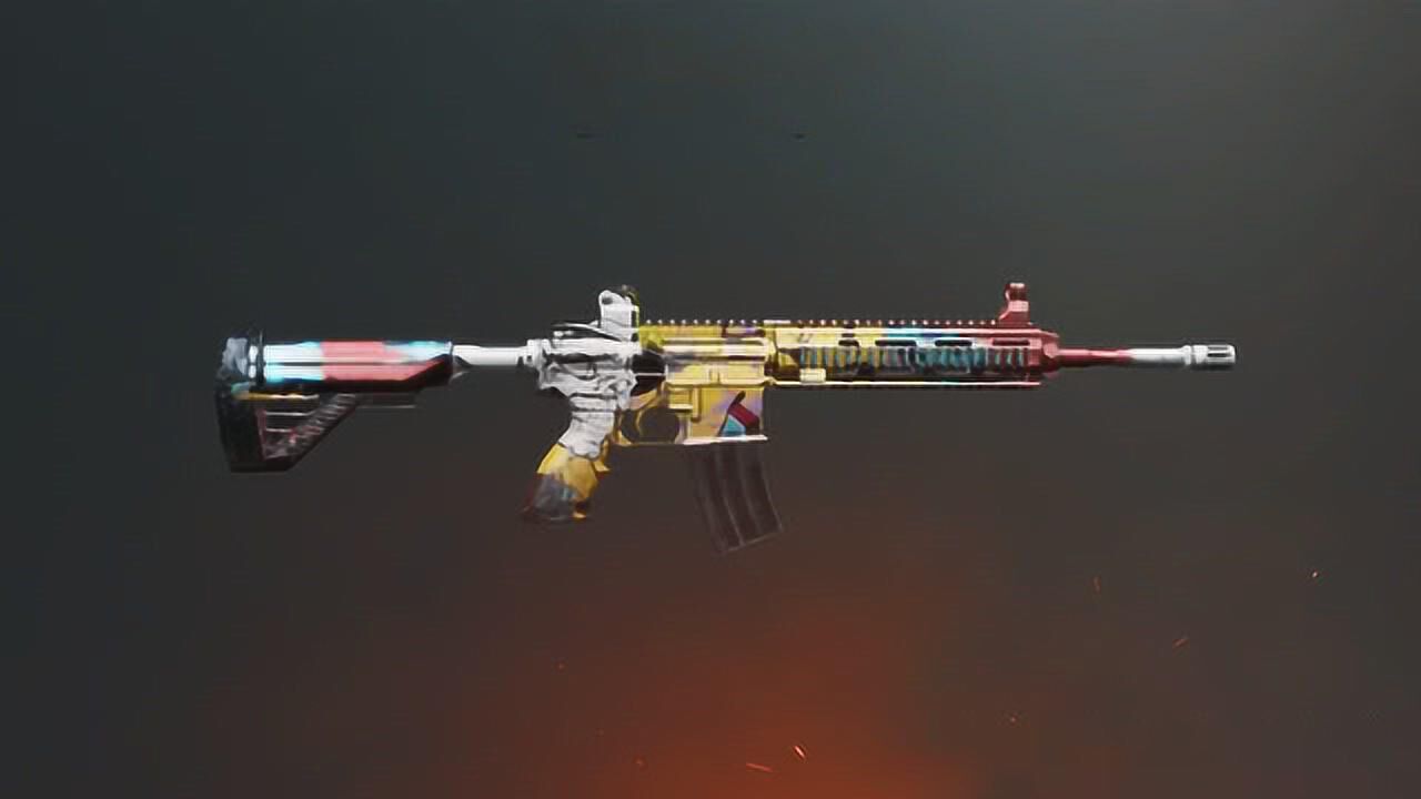 和平精英m416公认手感最好的绝版皮肤光子开启限时免费赠送