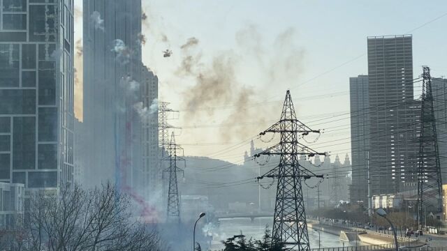 正月初七“开门炮” 震天响 大连市区放鞭炮只剩这两天