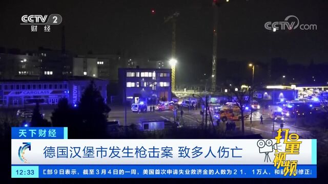 德国汉堡市发生枪击案,致多人伤亡