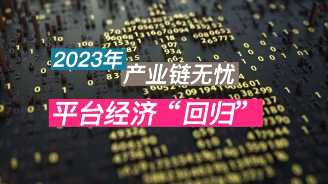 替代“中国制造”没那么简单 去垄断的“平台经济” 在出发