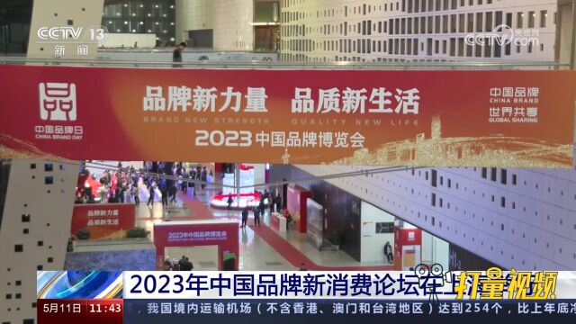 2023年中国品牌新消费论坛举行,推动品牌发展,激发消费活力