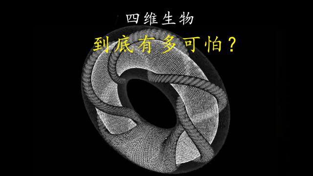 四维生物到底有多可怕,人类只是生活在时间线上的虫子?