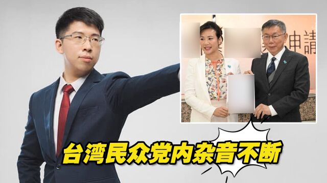 对不分区和柯文哲副手人选不满,有台湾民众党党员宣布退党